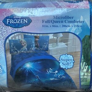 New Disney Frozen Full/Queen Comforter